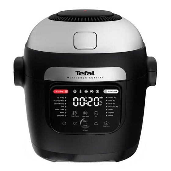 Tefal MY741CF0 Monitoimikeitin sekoittimella ja höyrytystoiminnolla musta ja hopea