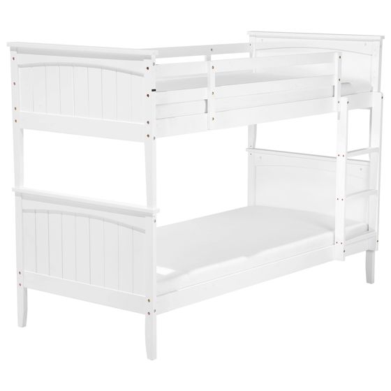 Kerrossänky mänty ALBON 90 x 200 cm Valkoinen