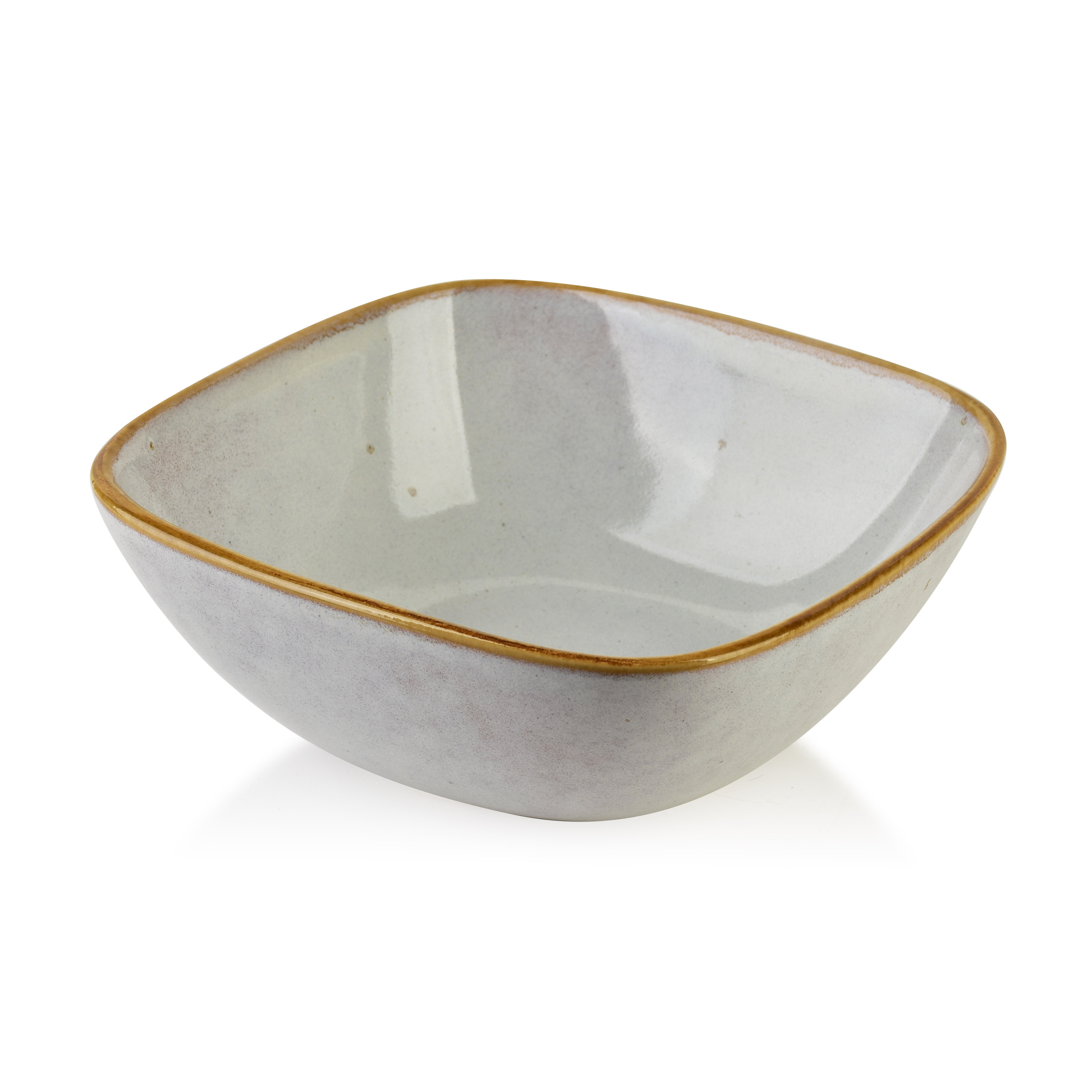 Keittokulho keraaminen BASIC NATURE neliö 15 cm luonnonsävy 1 kpl