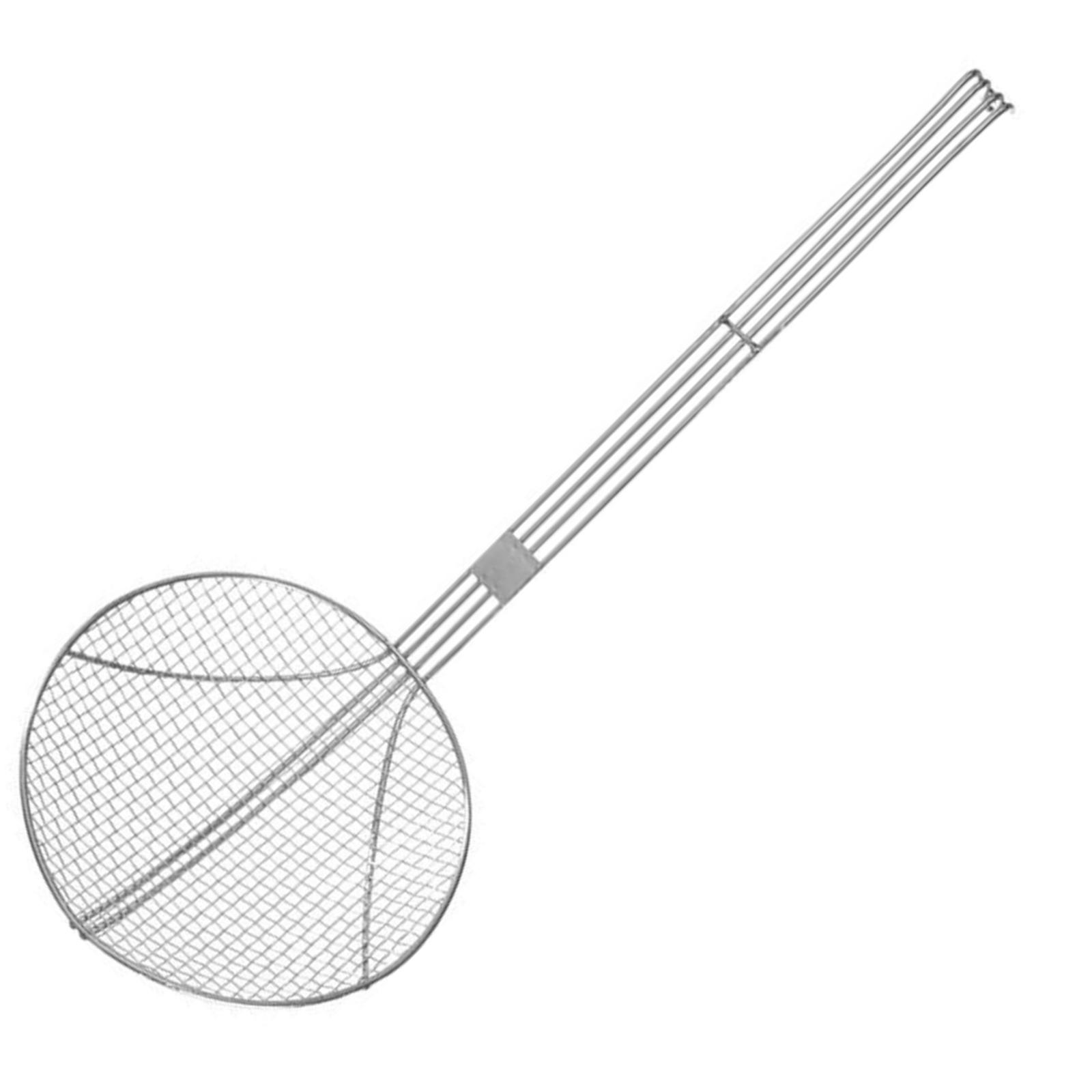 Ruostumattomasta teräksestä valmistettu uppopaistossuodatin, halkaisija 200 mm - Hendi 640609