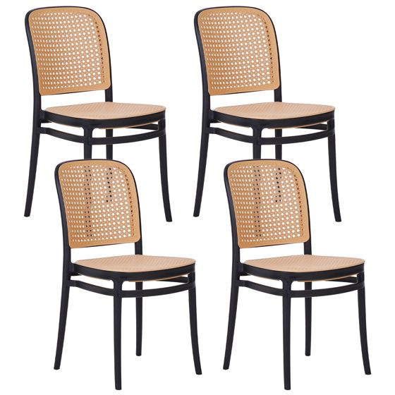 Puutarhatuolisetti 4 kpl PLOSE Beige