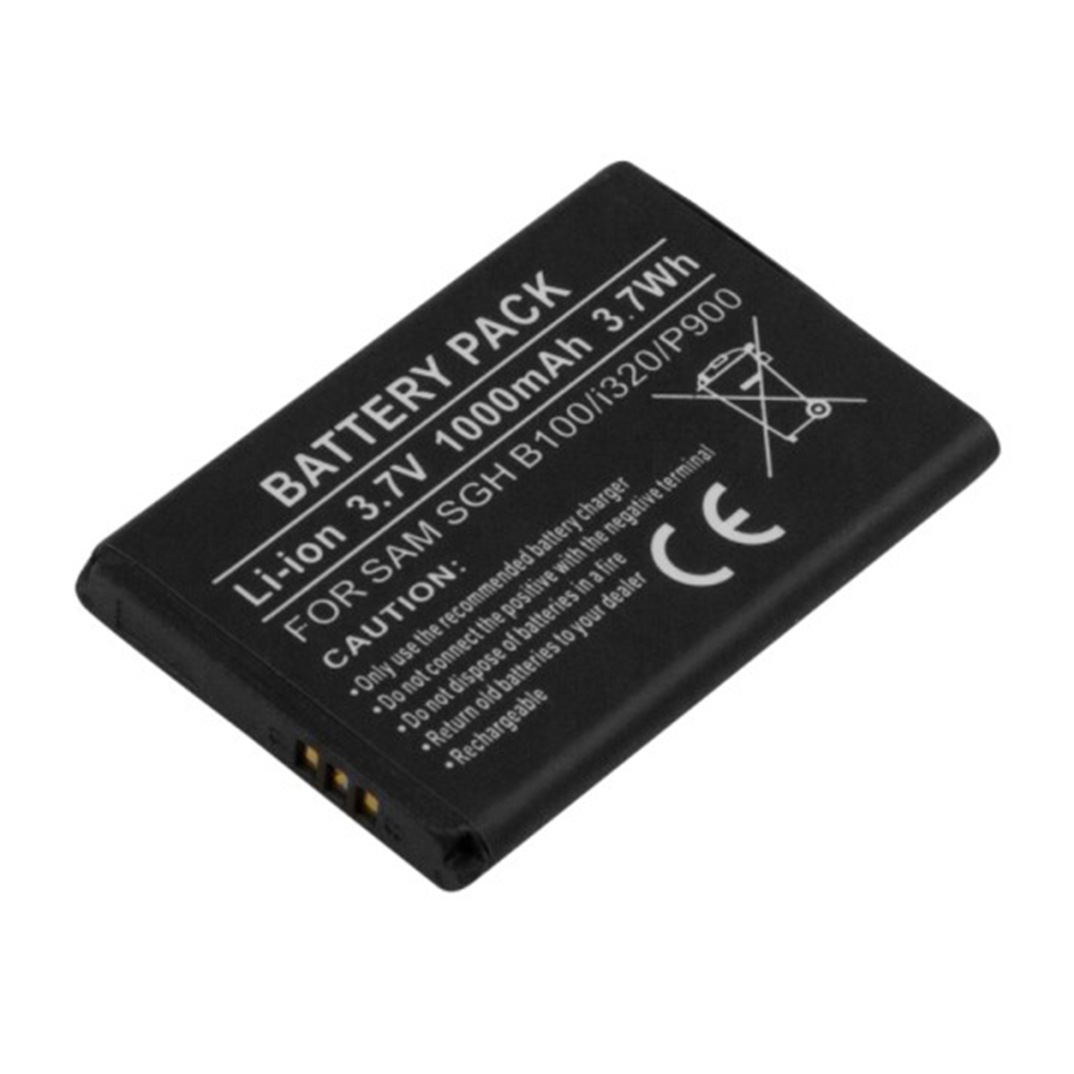 Akku Samsung SGH B100 / i320 / P900 Li-ion 3.7V 1000mAh 3.7Wh