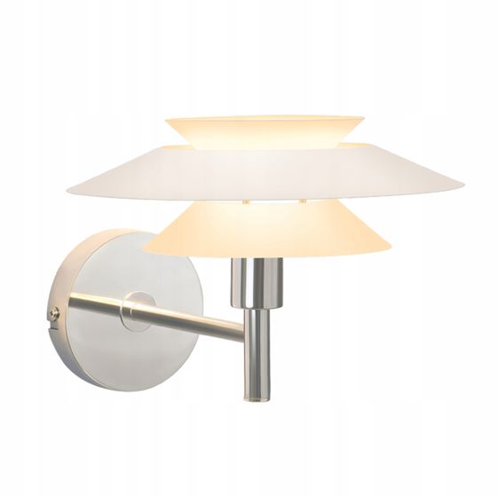 NETTLIFE Sisäseinävalaisin, makuuhuoneeseen - valkoinen, metallidesign, luova, eteisvalaisin, G9, ilman, lamppua, (max. 25W,).