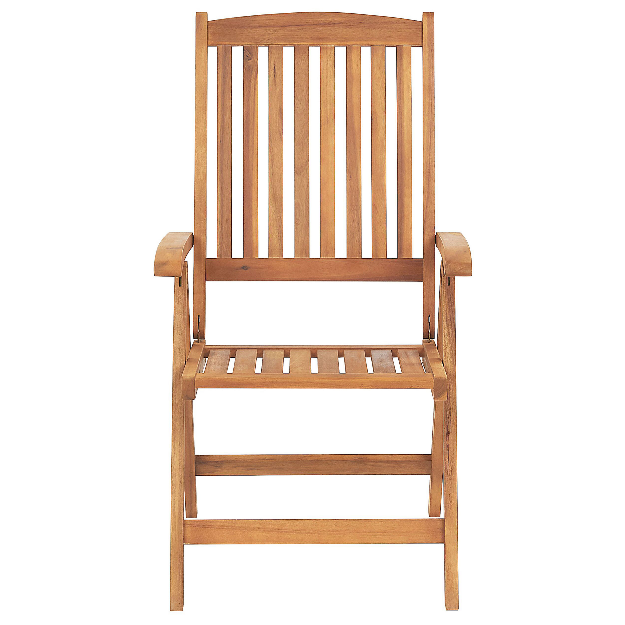 Bistrosetti tyynyillä taitettava JAVA akaasia Sininen