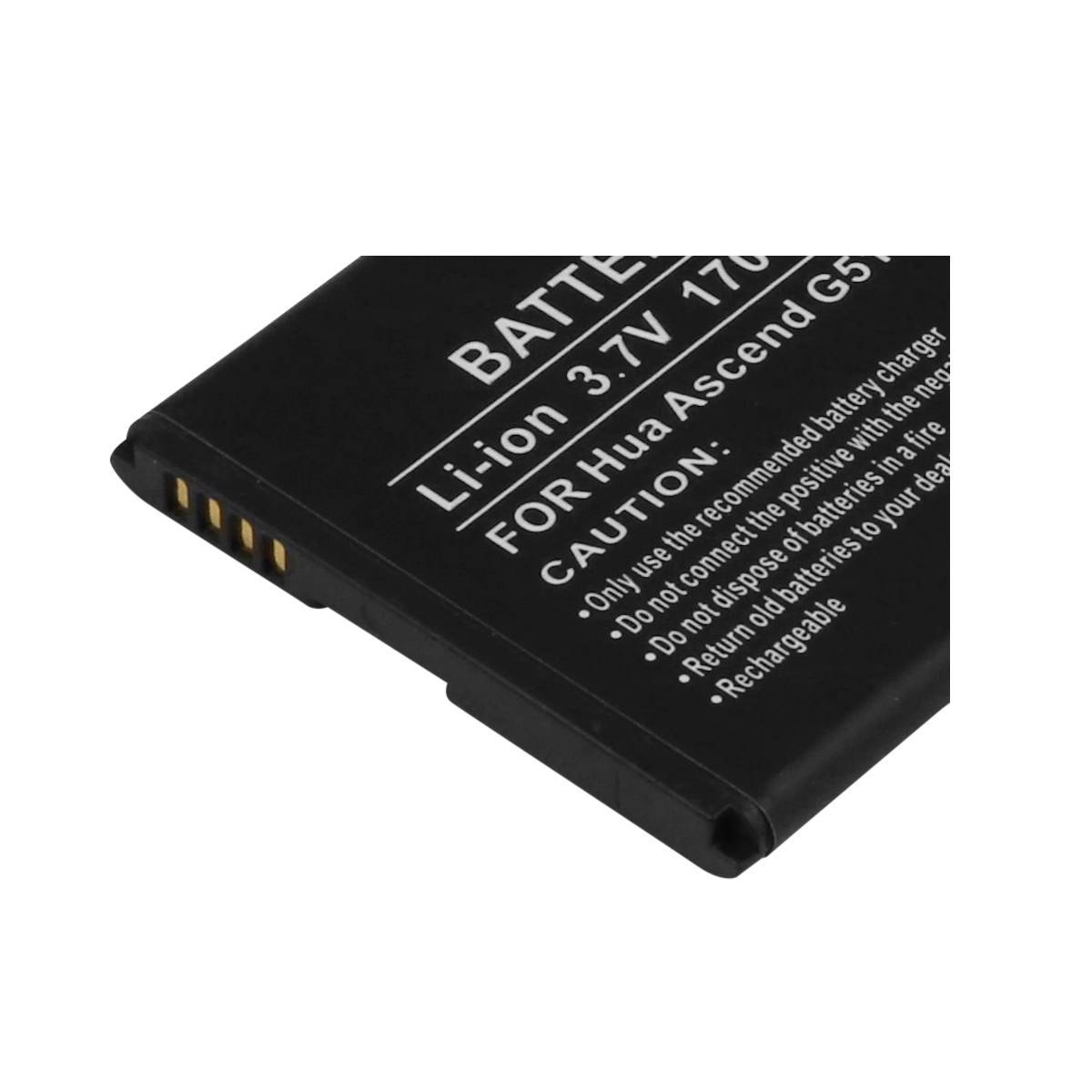 Akku Huawei Ascend G510:lle, 3,7V 1700mAh Li-ion