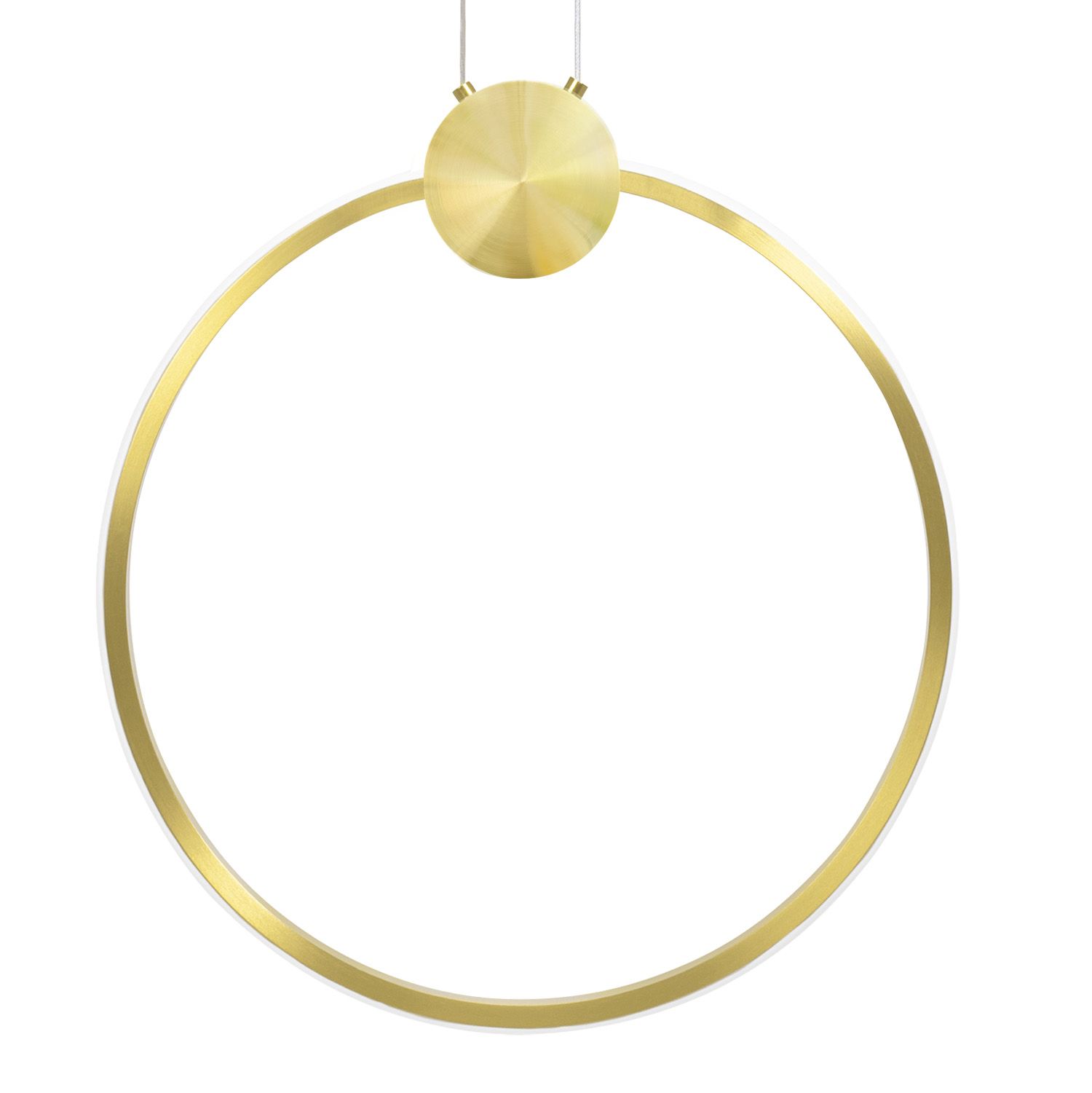 TOOLIGHT riippuvalaisin LED APP1396-CP kulta, 40X2, 7X43CM