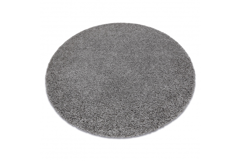 Matto SOFFI pyöreä shaggy 5  harmaa
