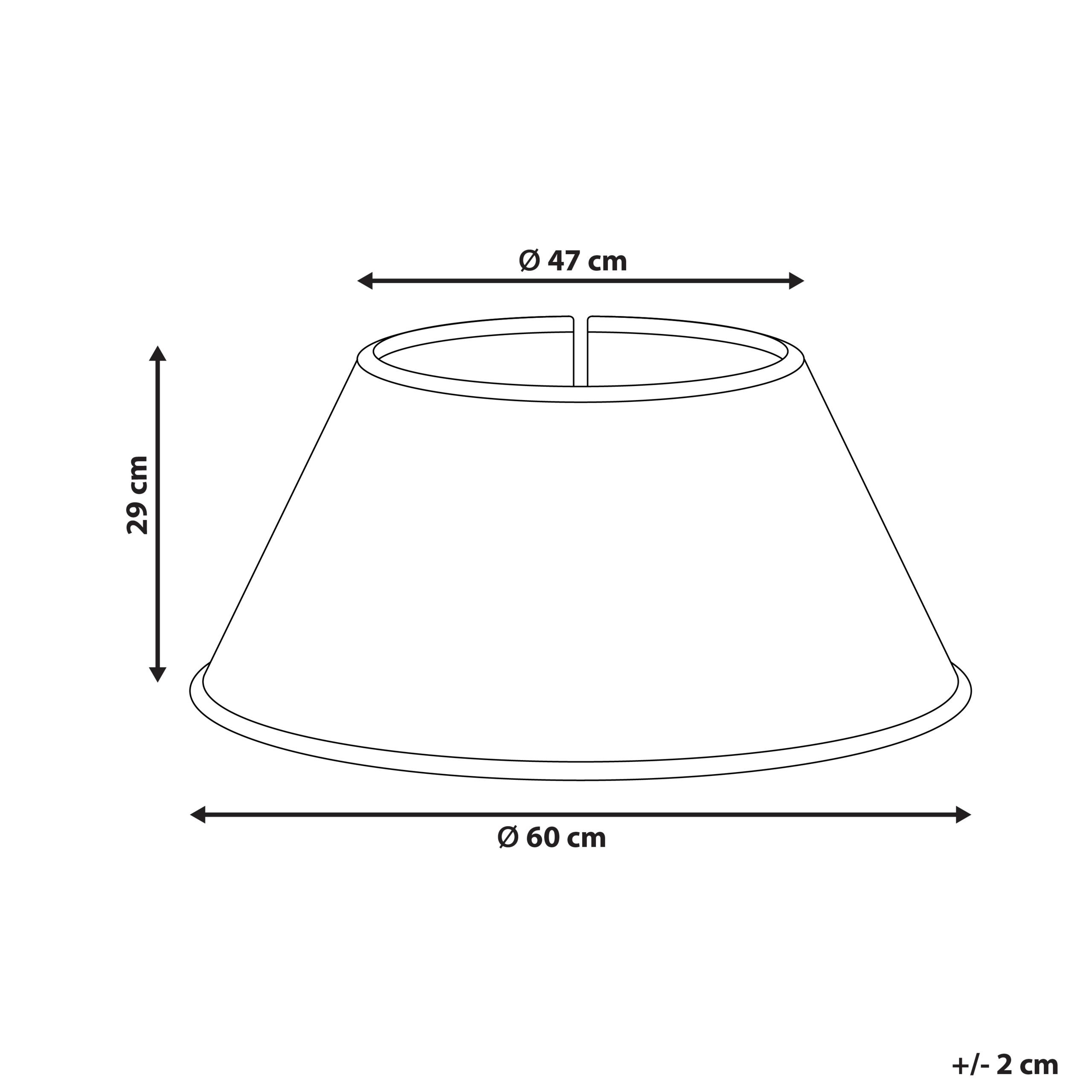 Kuusenjalan suojus HIVER Meriruoho Luonnonväri 60 cm