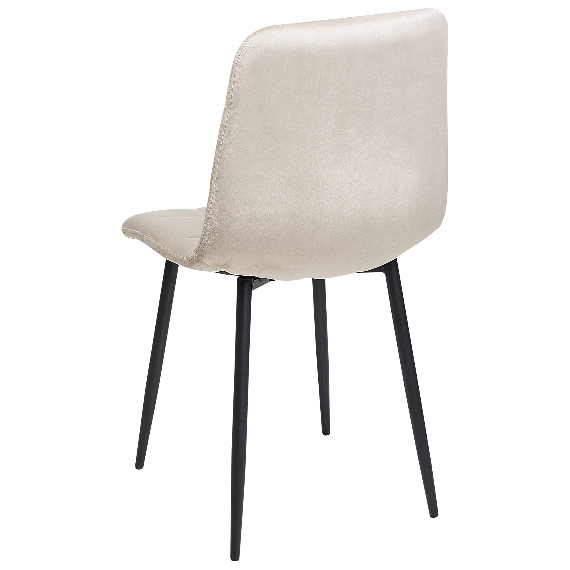 Ruokatuolisetti 4 kpl POWELL Sametti Beige