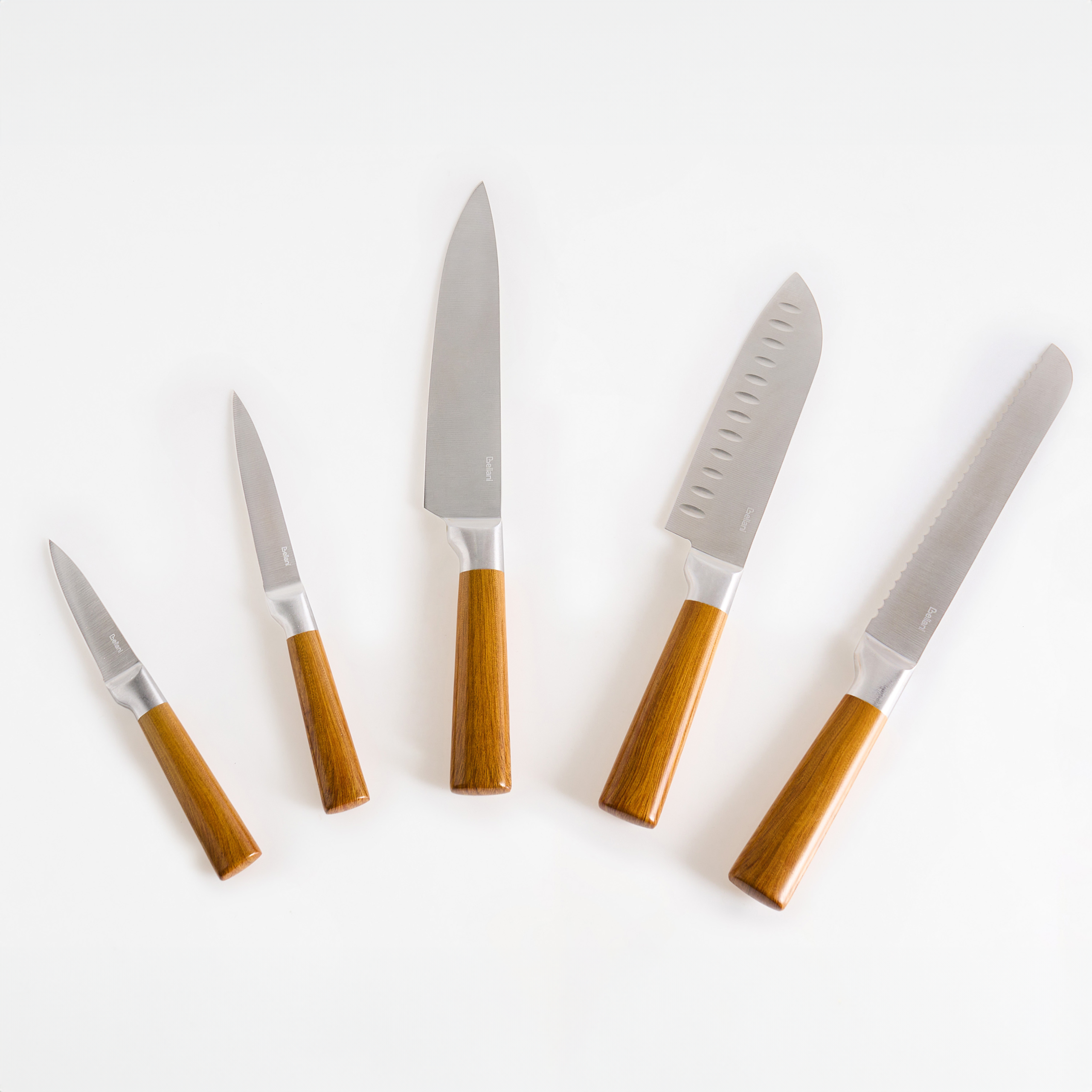 Veitsiteline ja 5 veistä TOCHIGI Ruskea