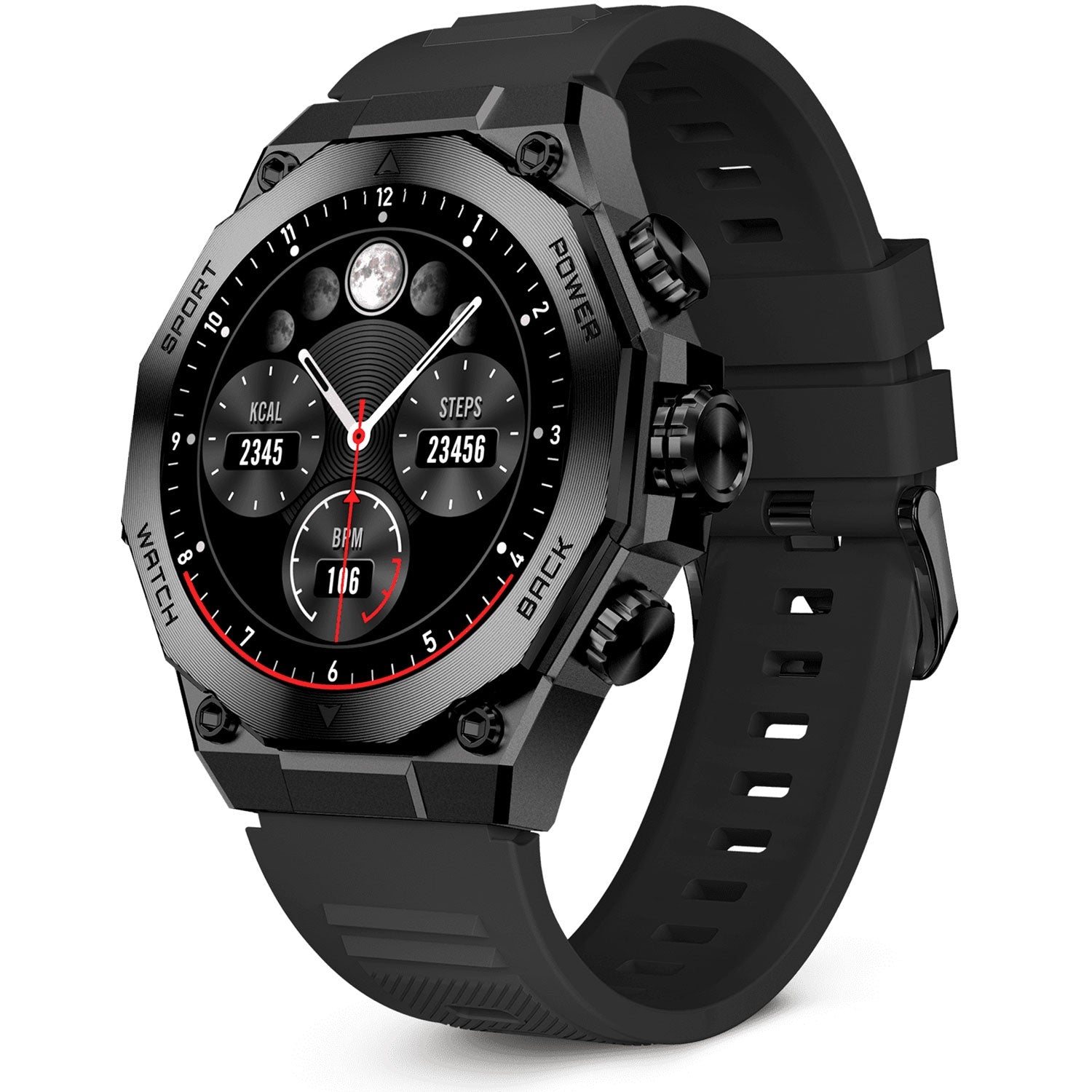 Älykello Titanium - musta