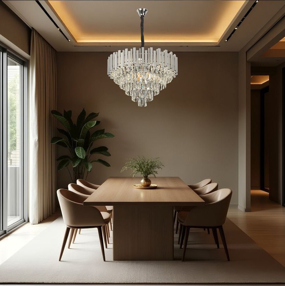 TOOLIGHT riippuva kattovalaisin G051-CP kromi, 79x46x34cm