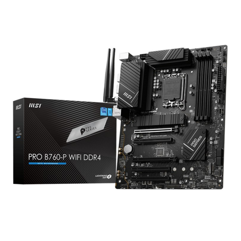 MSI PRO B760-P wifi DDR4 -emolevy