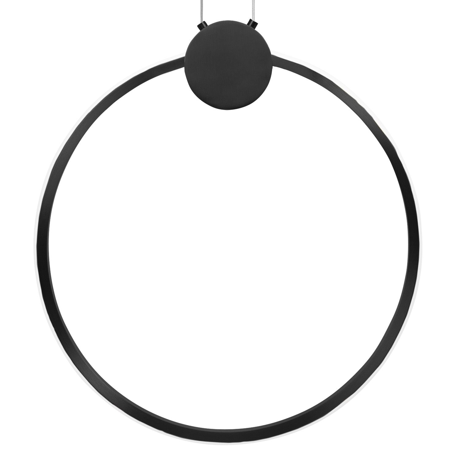 TOOLIGHT riippuva kattovalaisin LED APP1395-CP musta, 40x2, 7x43cm