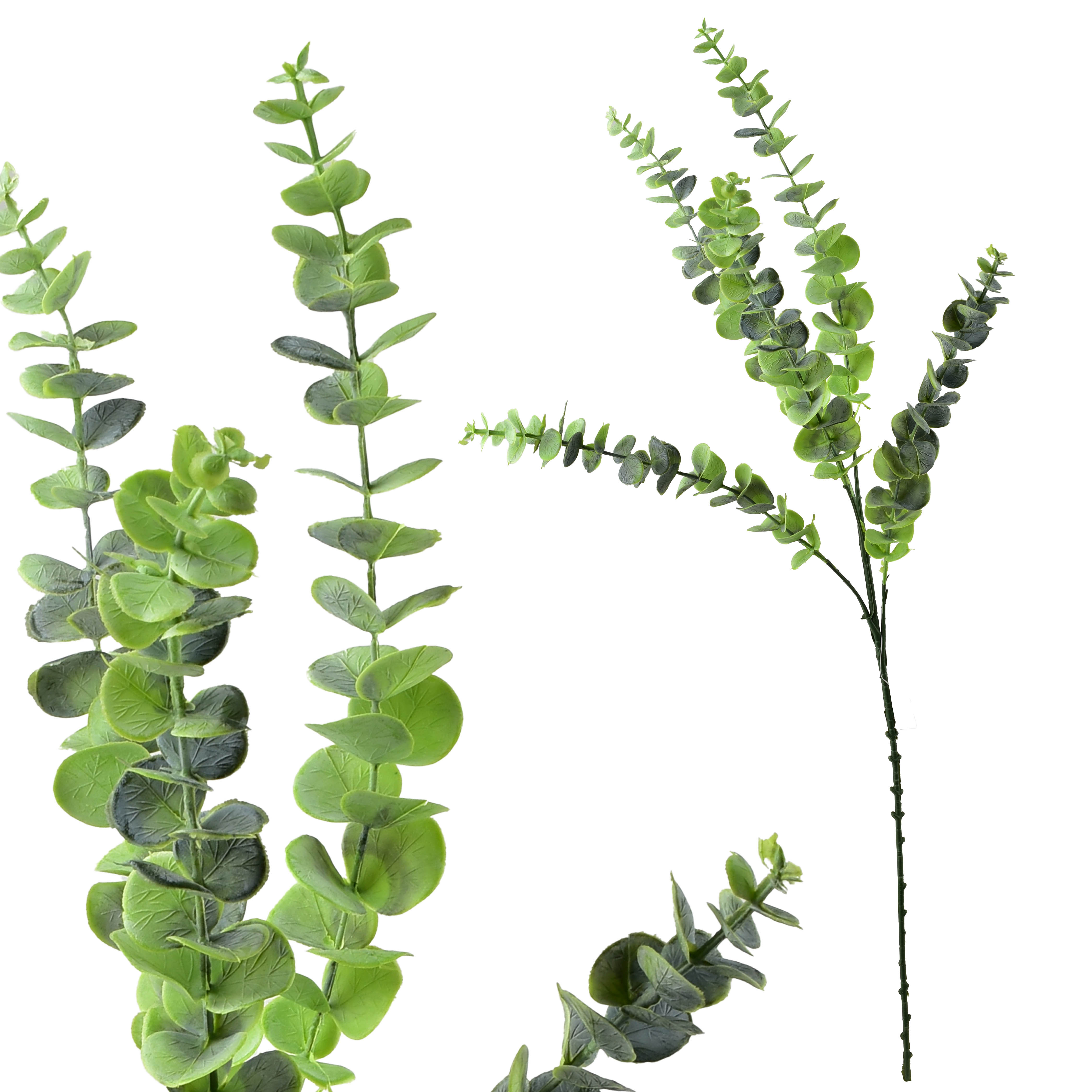 Tekokukka muovi Viridis Eukalyptus 80cm vihreä 1kpl