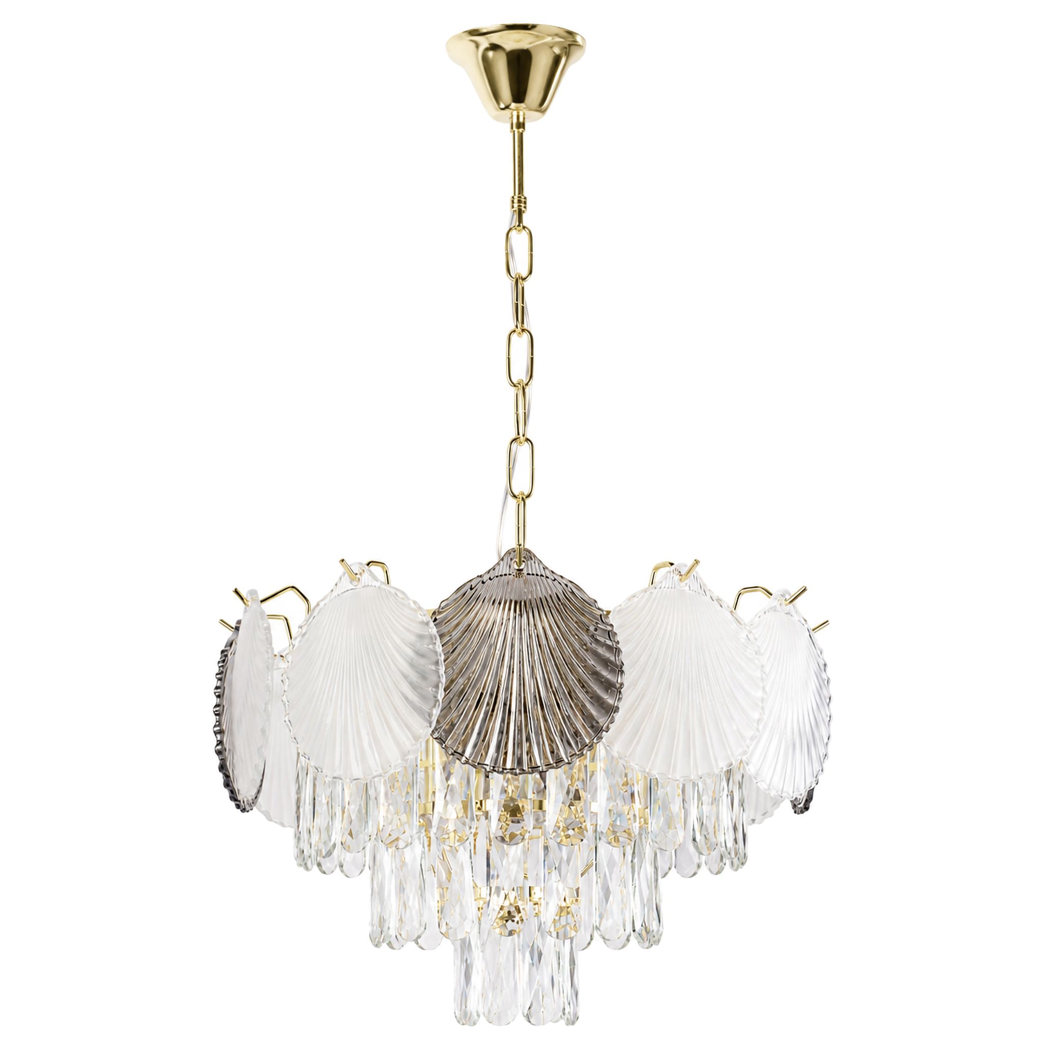 TOOLIGHT riippuvalaisin SWE083-CP Kulta, 42x42x77cm