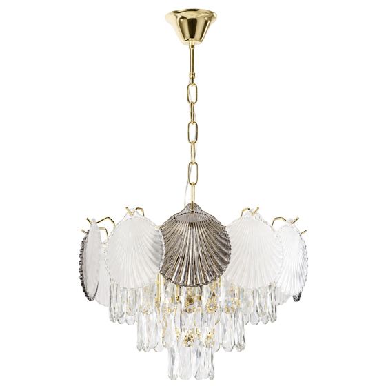 TOOLIGHT riippuvalaisin SWE083-CP Kulta, 42x42x77cm