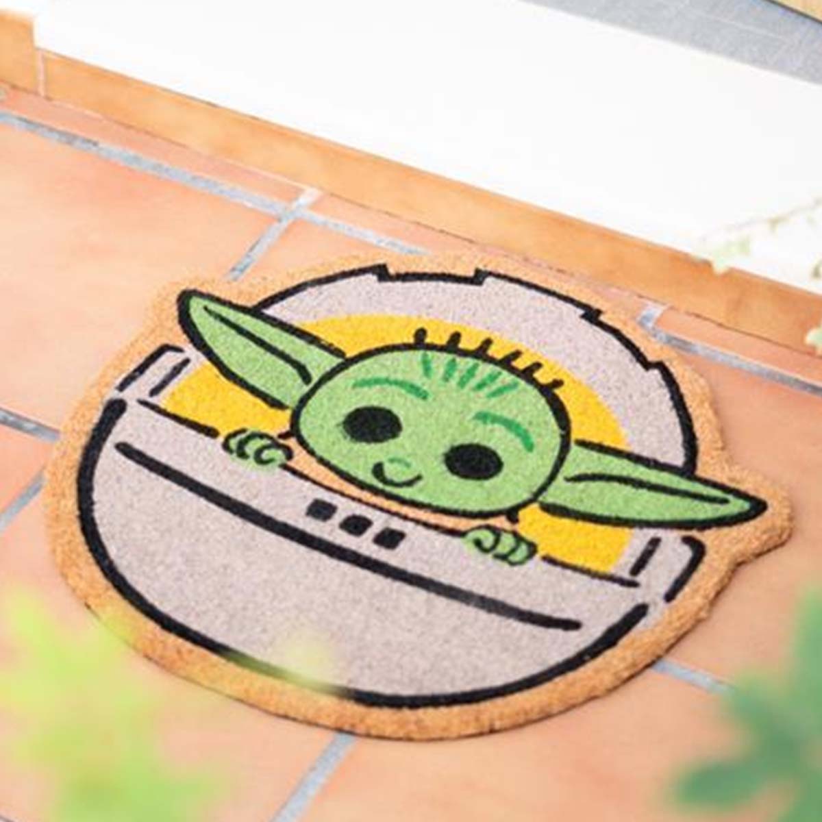 Koristekynnysmatto Baby Yoda 40x60cm Liukumaton