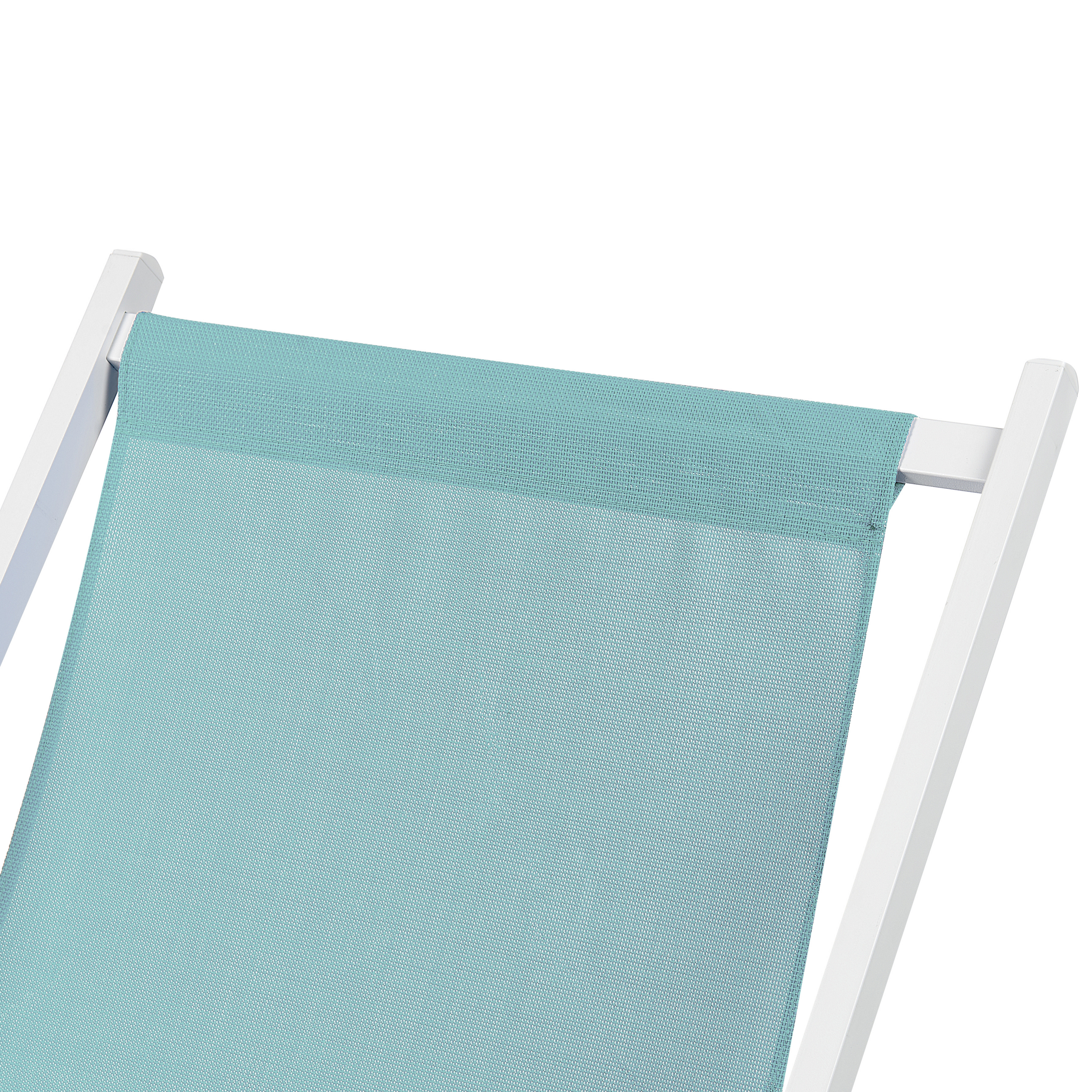 Taitettava aurinkotuoli LOCRI II metalli Turkoosi