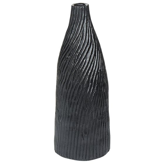 Koristemaljakko FLORENTIA 50 cm Keramiikka Musta