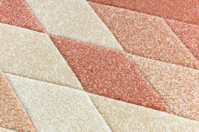 Matto FEEL 5674/17911 ROMBIT beige/terrakotta 140x190 cm