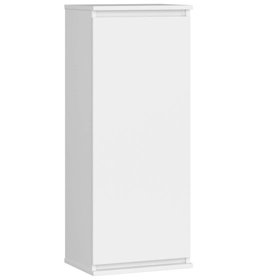 Akord Ripustettava Vitriinikaappi Valkoinen 40x30x99