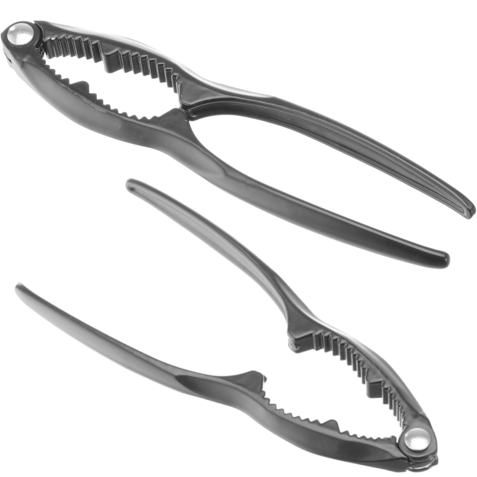 Pähkinä- ja äyriäispihdit 160 x 35 mm mustat - Hendi 403747