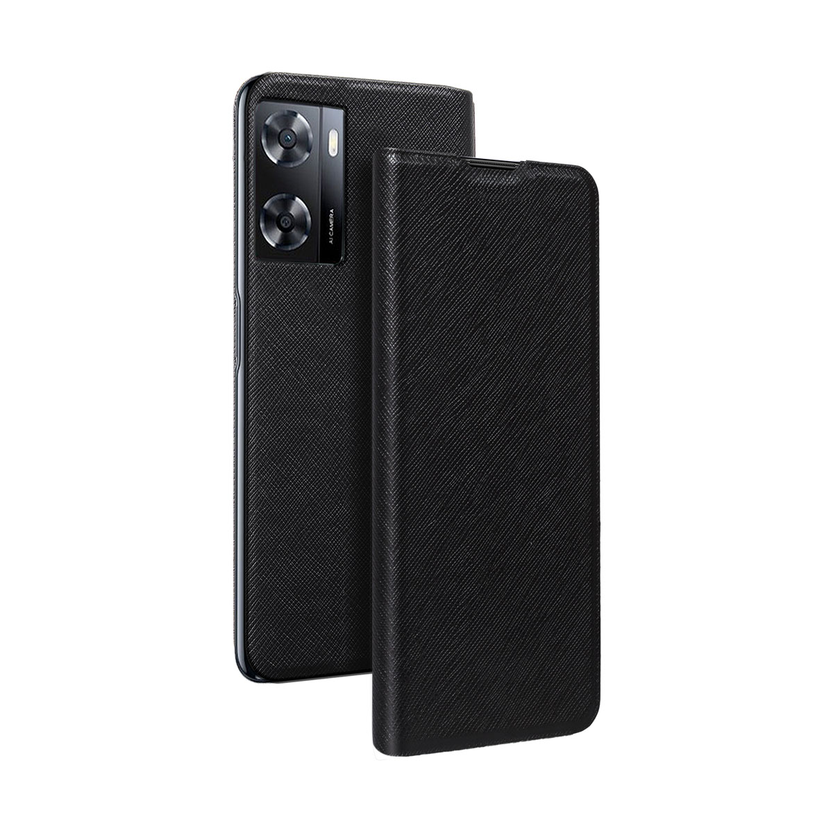 Kotelo Oppo A57s/A57 4G Folio Stand Korttipaikat