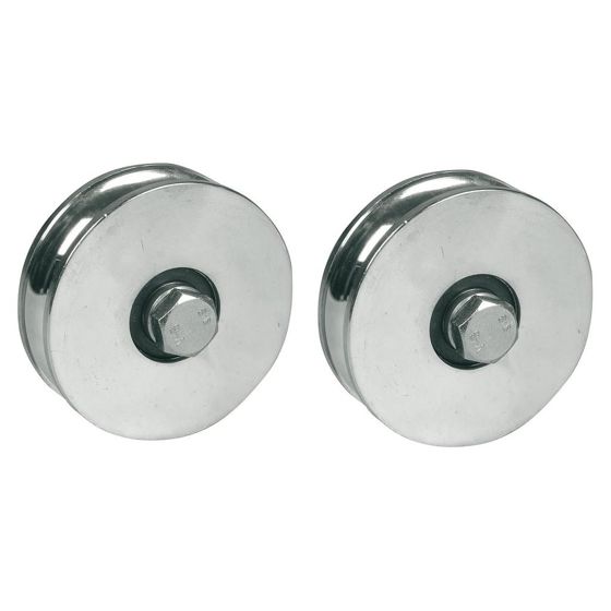 140 mm:n pyöreä urapyörä, 20, 5 mm:n ura, 2 kuulalaakeria – 2 kpl:n sarja