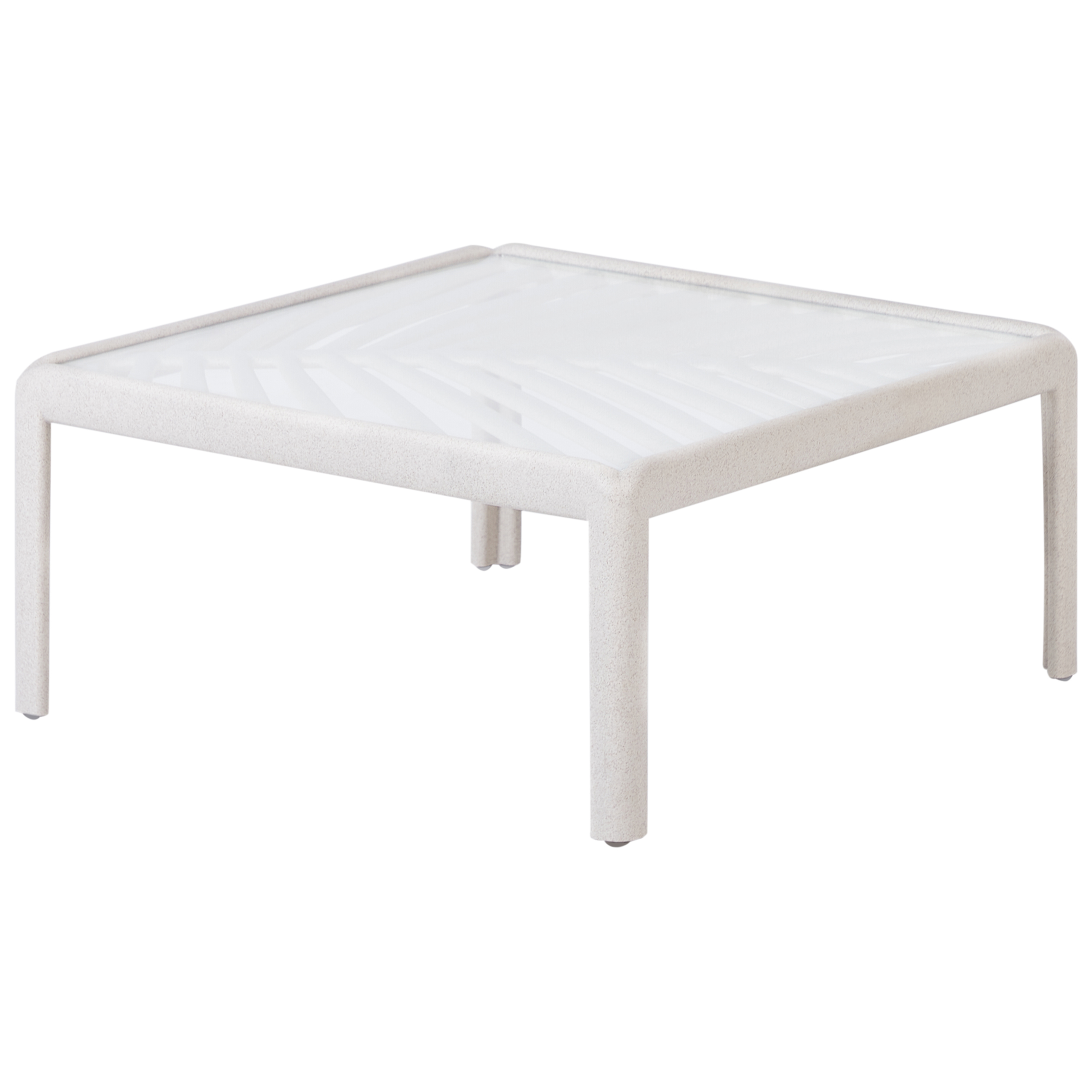 Ulkosohvapöytä FERRETTI 69 cm 69 cm Vaaleanbeige