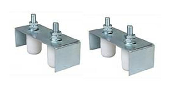 Porttiohjaimet kiinnikkeessä - 2 kpl:n sarja