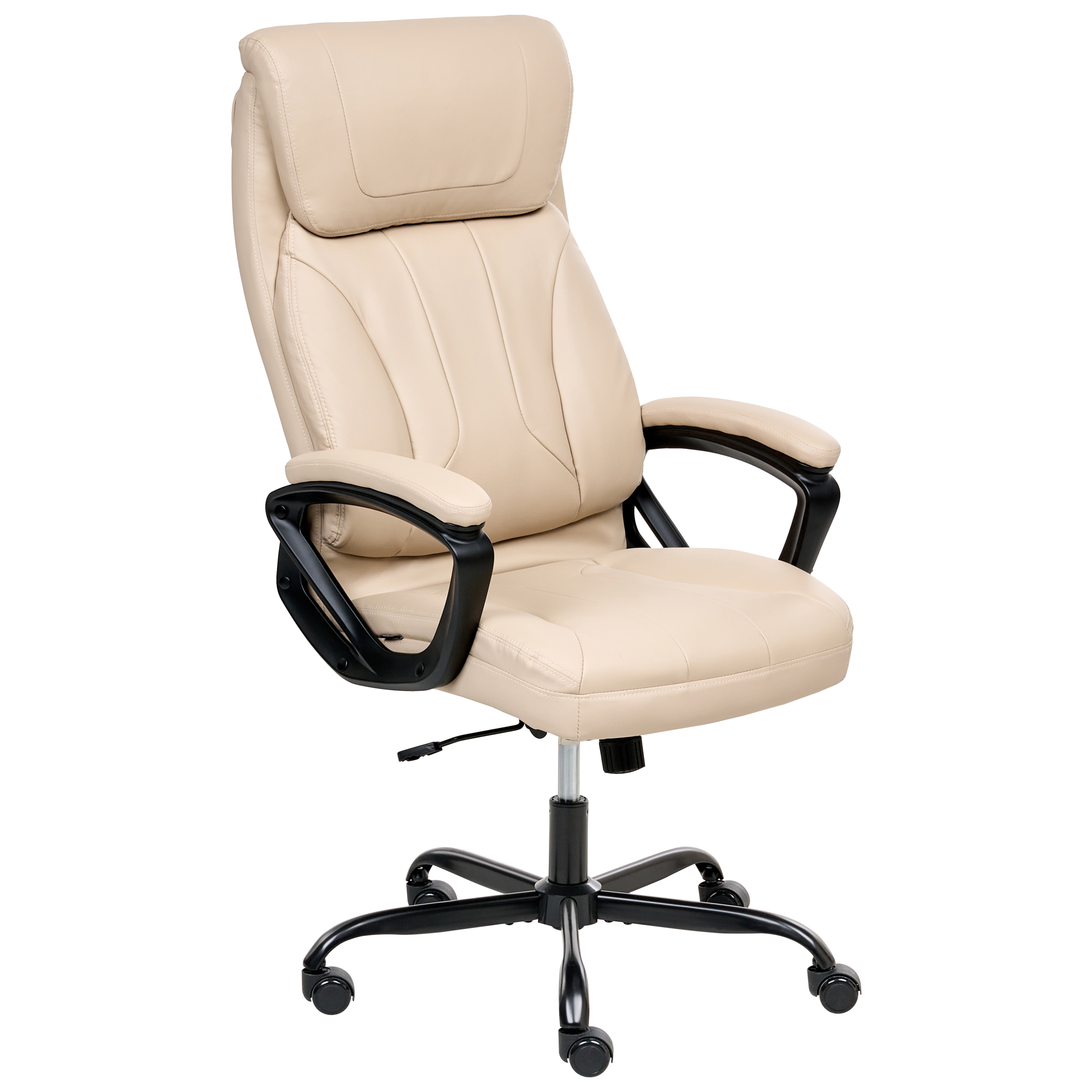 Johtajatuoli PROUD Keinonahka Beige