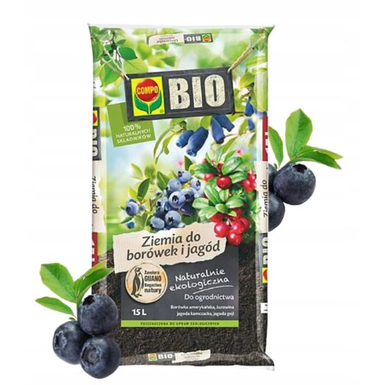 Maaperä mustikoille ja marjoille 15l tehokas