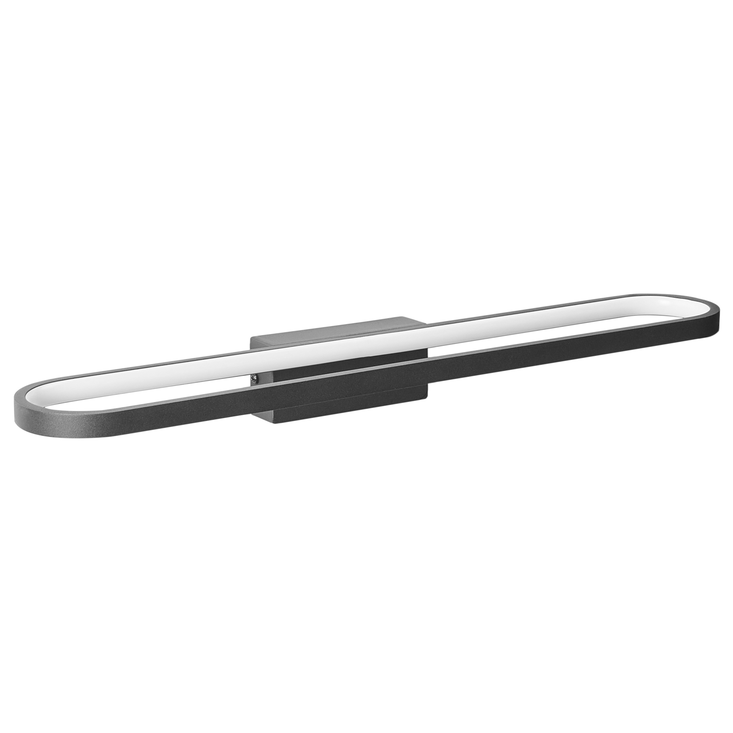 LED-taulu- ja peilivalaisin MIDOU metalli Musta