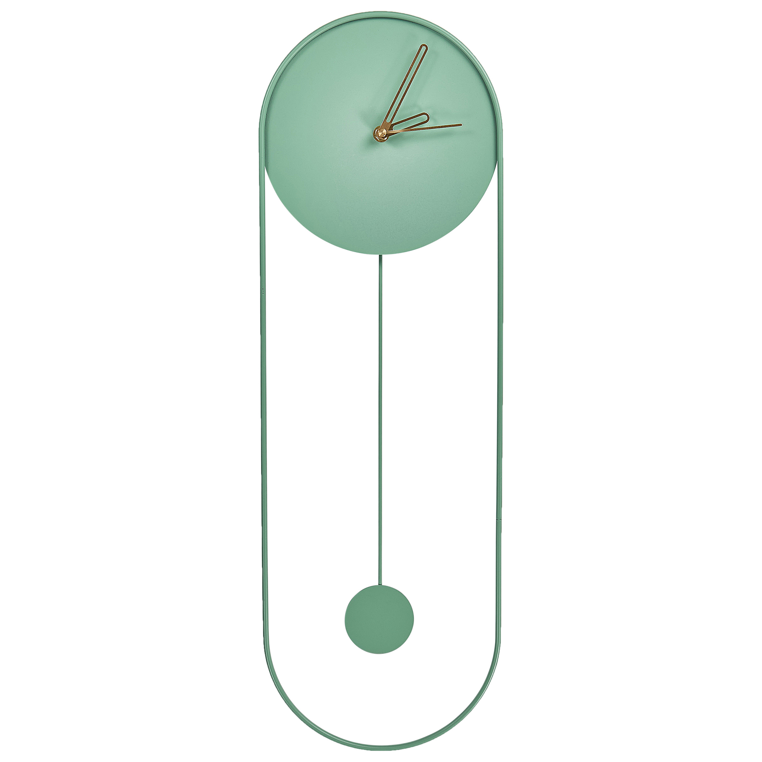 Seinäkello SALVAN 20 cm metalli Vaaleanvihreä
