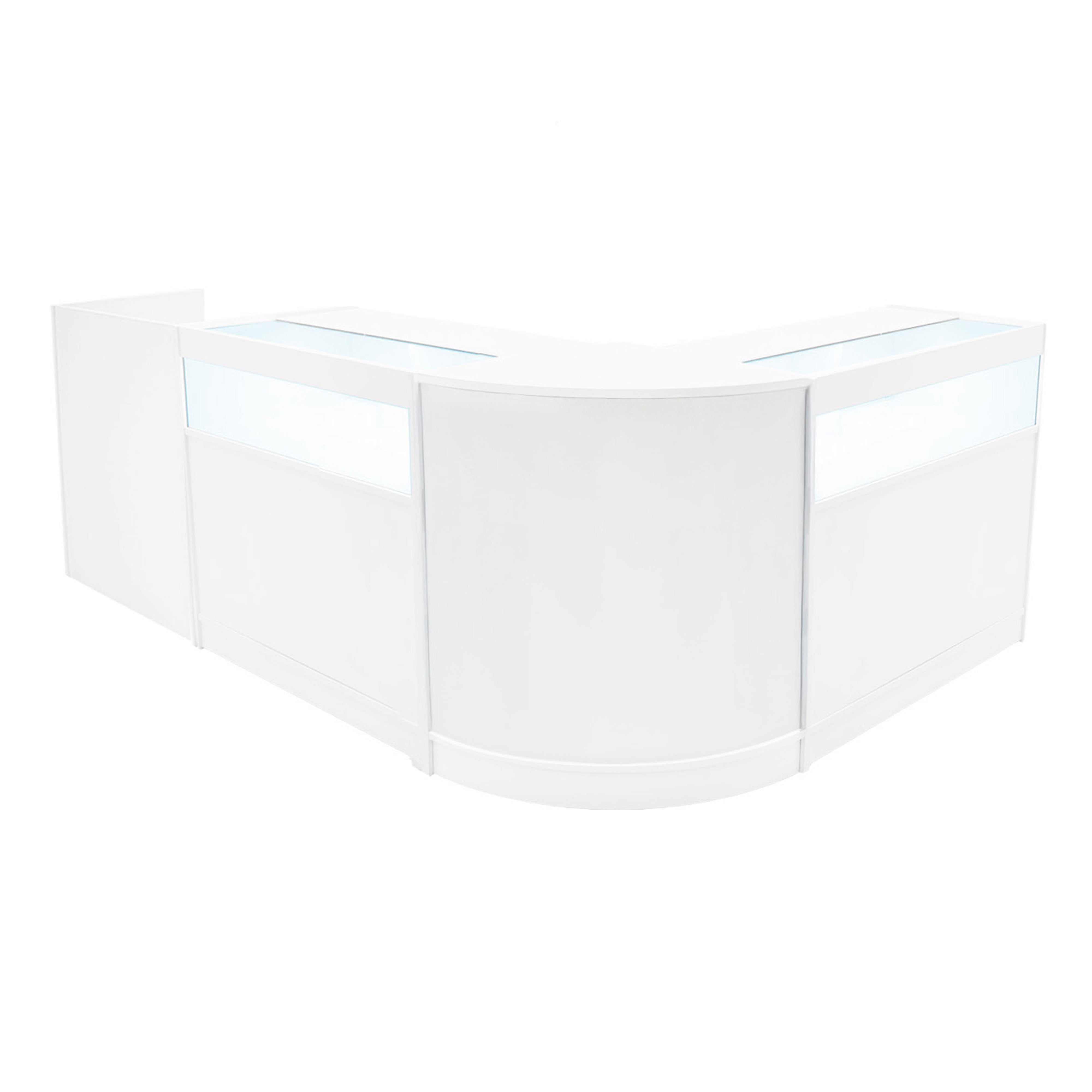 Luna LED-myymälätiskisarja CM60, TB60 ja 2 x B900 - Valkoinen
