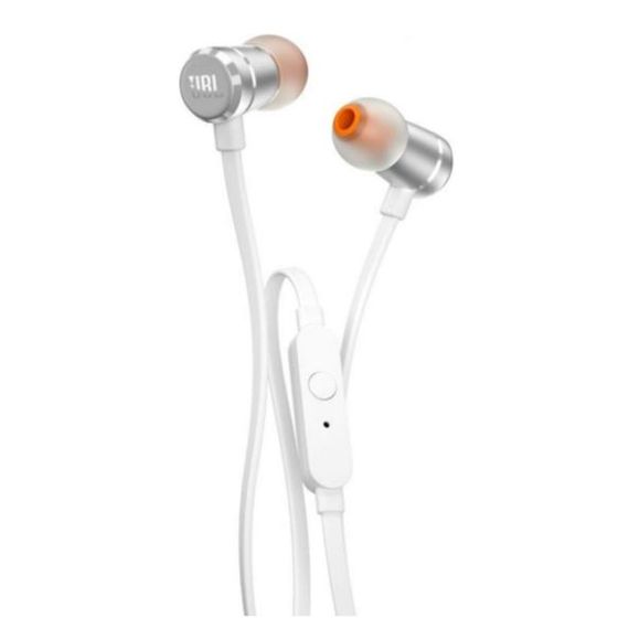 JBL T290 Langalliset Kuulokkeet Valkoinen ja Hopea