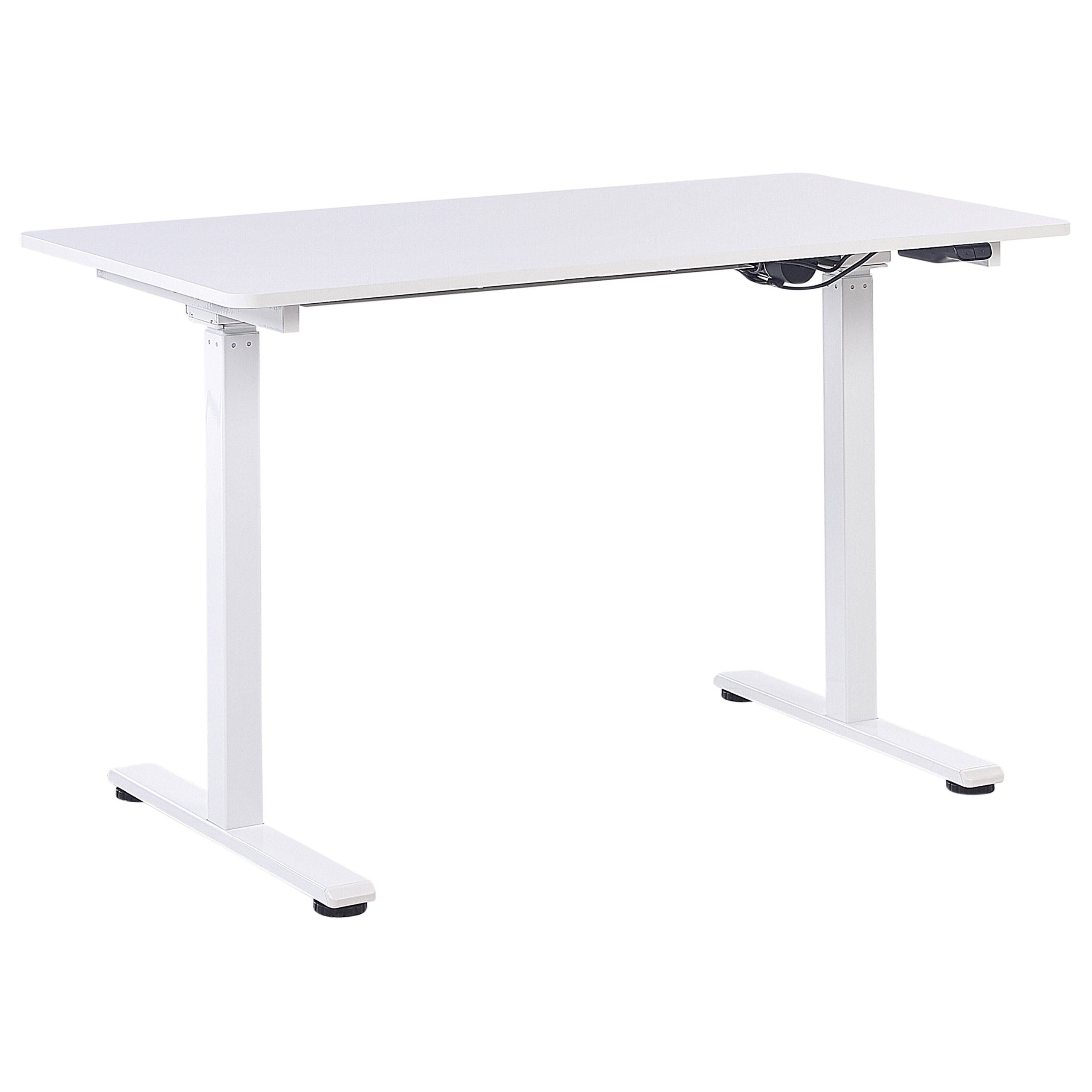 Työpöytä sähkösäädettävä GRIFTON 120 cm 60 cm Valkoinen