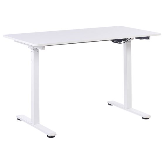 Työpöytä sähkösäädettävä GRIFTON 120 cm 60 cm Valkoinen