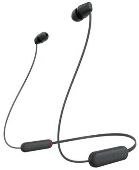 Sony WI-C100 Langattomat Kuulokkeet Musta