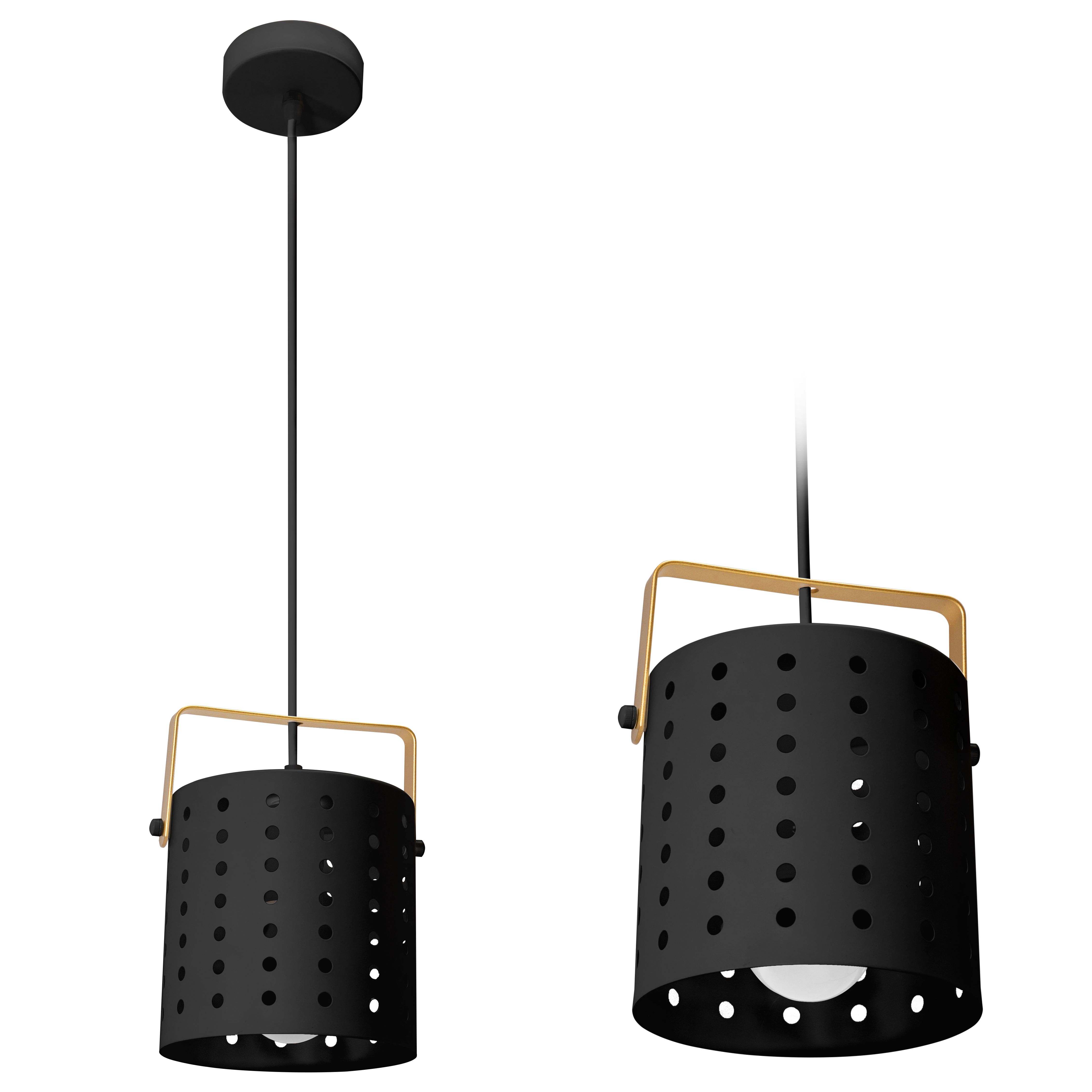 TOOLIGHT riippuvalaisin APP956-1CP ROUND Musta, 20x15x80cm