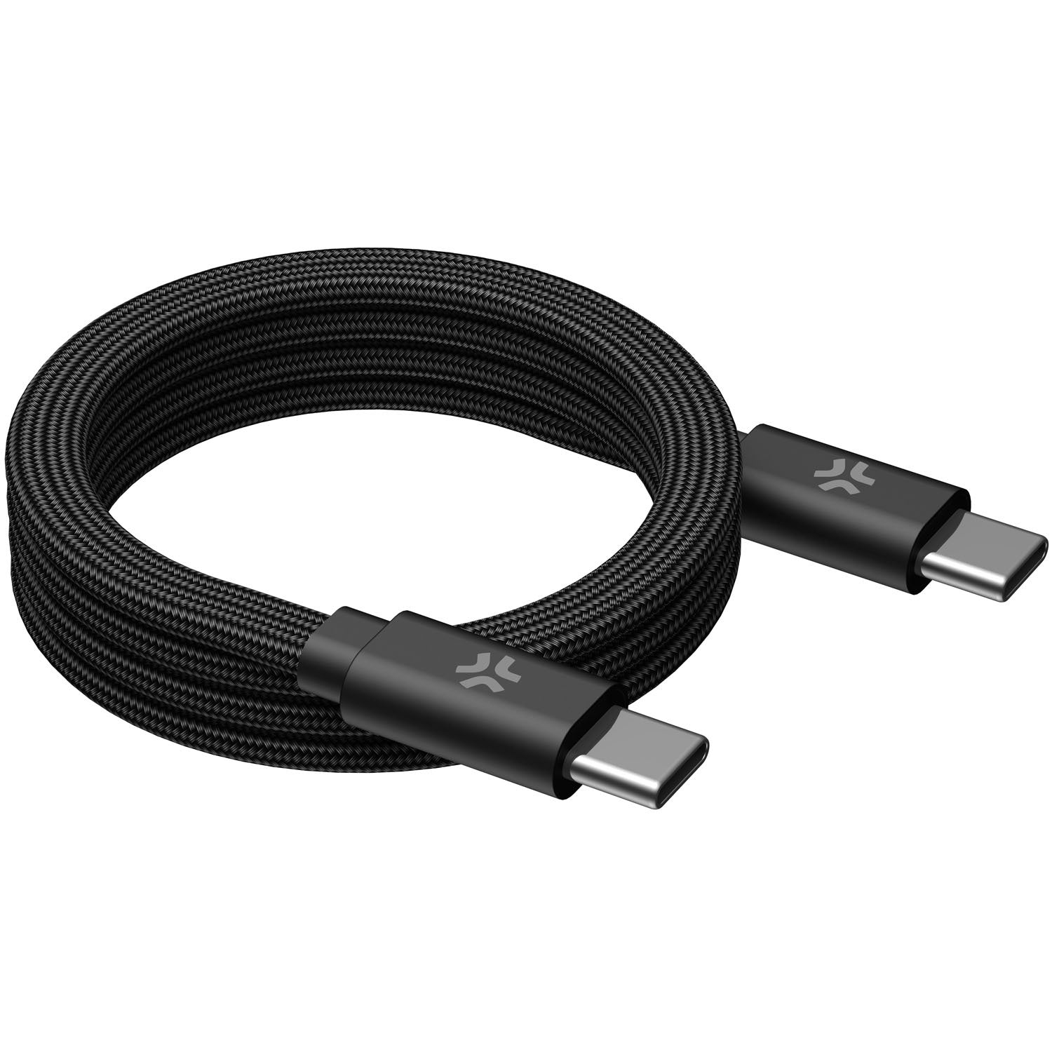 USB-C kaapeli magneettinen punottu 60 W lataukseen 2 m