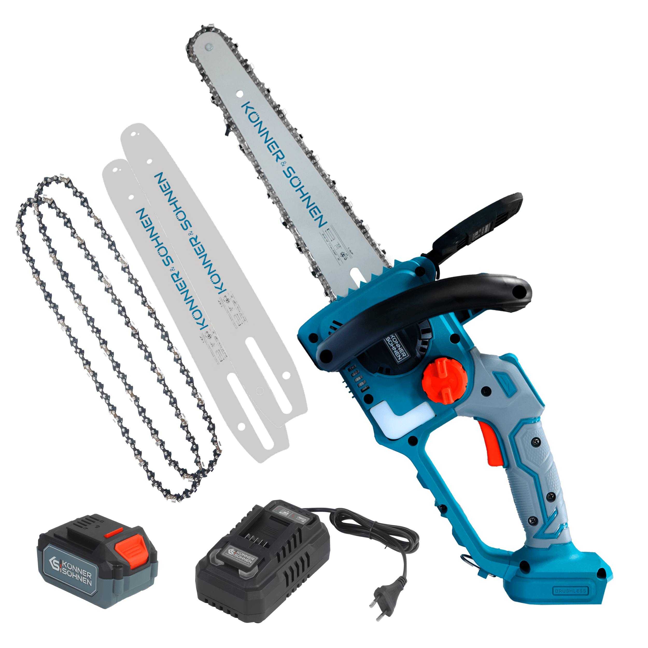 Johdoton Mini Moottorisaha KS MCS20V-12 SET