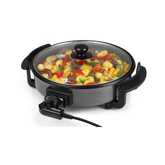 Tristar | PZ-2963 | Monitoiminen grillipannu | Halkaisija 30 cm | Kiinteä kahva | Musta