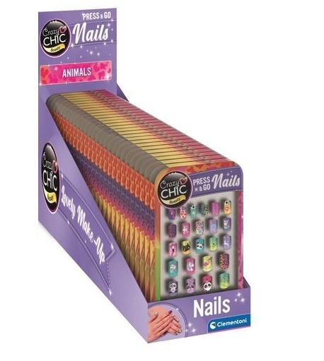 Clementoni Crazy Chic Tekokynnet Eläimet