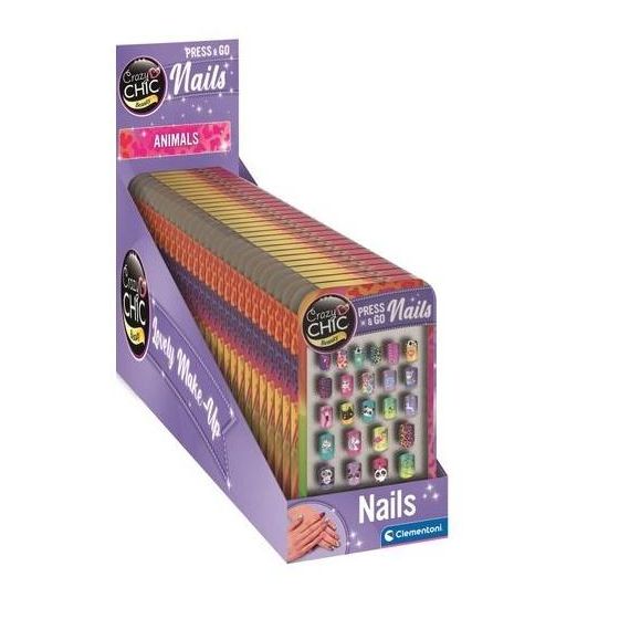 Clementoni Crazy Chic Tekokynnet Eläimet