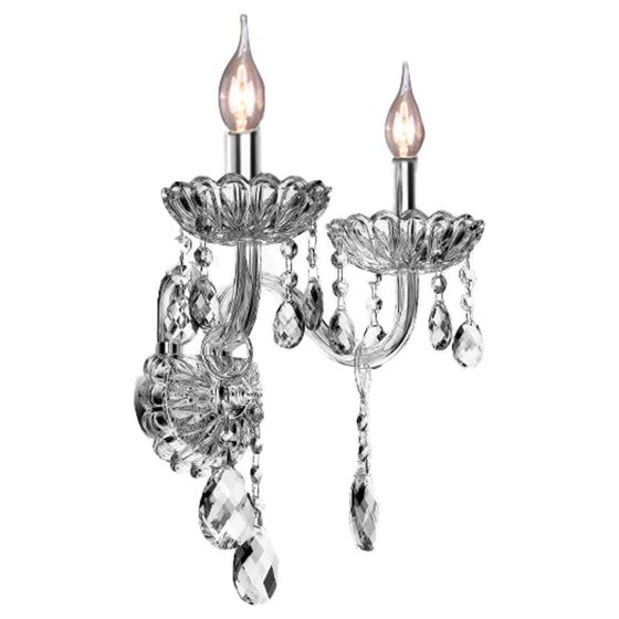 TOOLIGHT seinävalaisin 300757 2 harmaa, 29x18,5x18,5cm