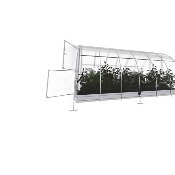 Kasvihuone KLASIKA EASY 12 m2, 3 m x 4 m, 6 mm polykarbonaattikansi