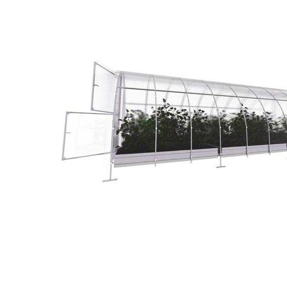 Kasvihuone KLASIKA EASY 18 m2, 3 m x 6 m, 4 mm polykarbonaattikansi