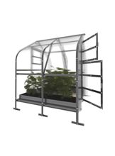 Kasvihuone KLASIKA DROP 5 m2, 2,5 m x 2 m, 6 mm polykarbonaattikansi
